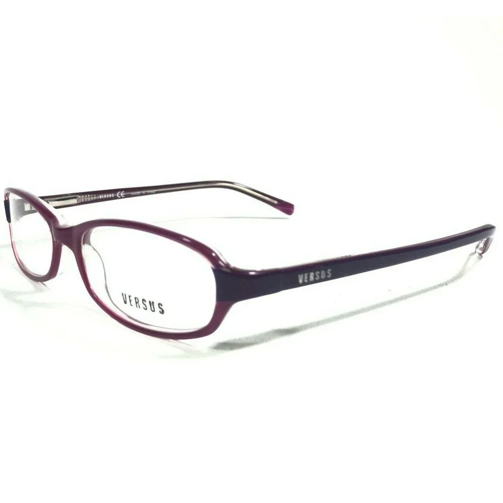 Versus by Versace Eyeglasses Frames MOD.8036 551 Clear Purple Oval 51-16-135